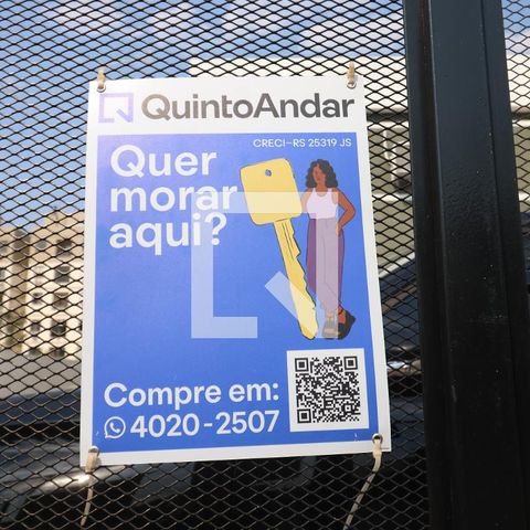 Apartamento à venda com 44m², 2 quartos e 1 vagaPlaca