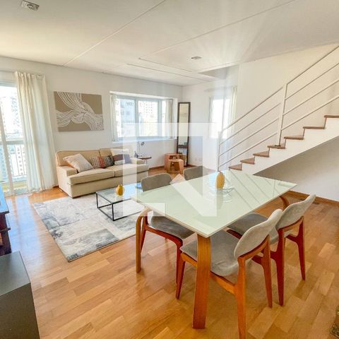 Apartamento para alugar com 184m², 2 quartos e 3 vagasSala