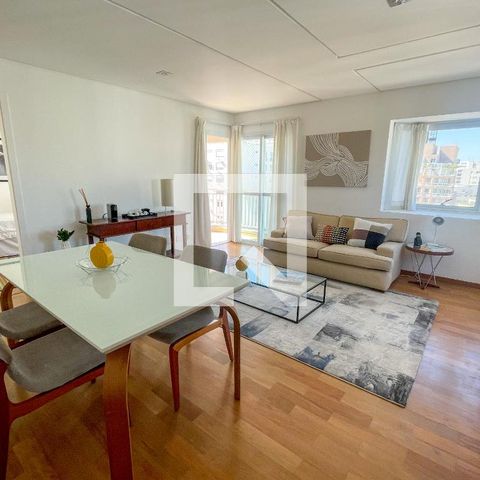 Apartamento para alugar com 184m², 2 quartos e 3 vagasSala