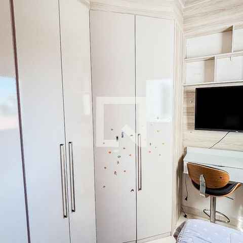 Apartamento à venda com 47m², 2 quartos e 1 vagaQuarto 2