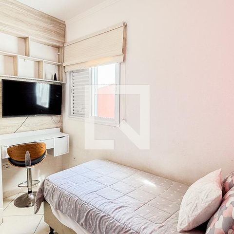 Apartamento à venda com 47m², 2 quartos e 1 vagaQuarto 2