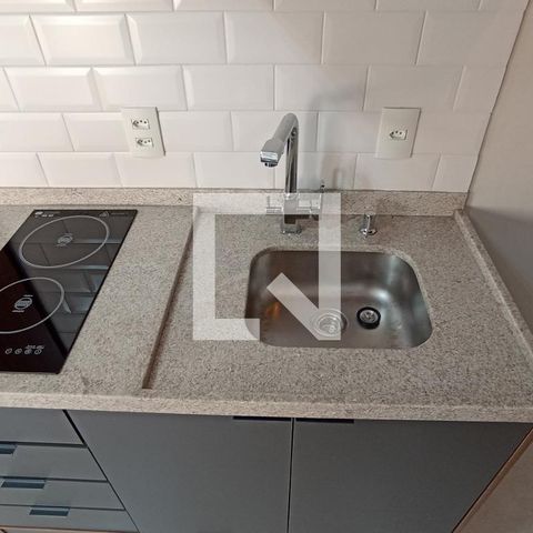 Studio à venda com 20m², 1 quarto e sem vagaCozinha