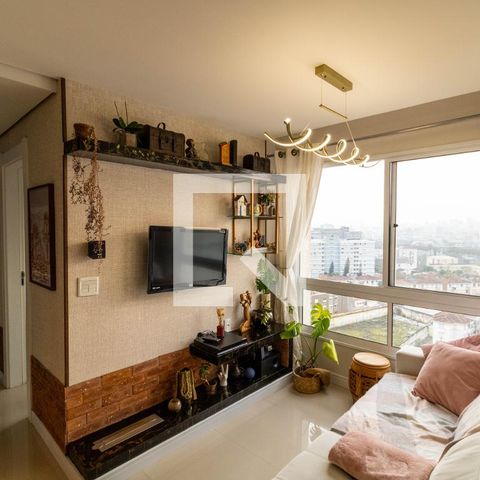 Apartamento para alugar com 56m², 2 quartos e 1 vagaSala