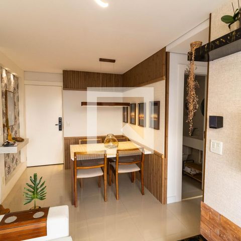 Apartamento para alugar com 56m², 2 quartos e 1 vagaSala