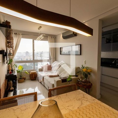 Apartamento para alugar com 56m², 2 quartos e 1 vagaSala