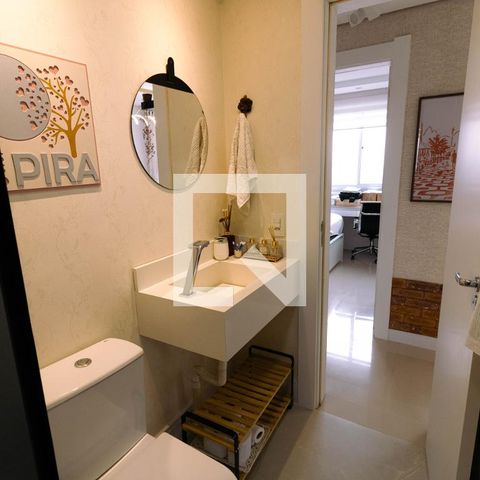 Apartamento para alugar com 56m², 2 quartos e 1 vagaBanheiro