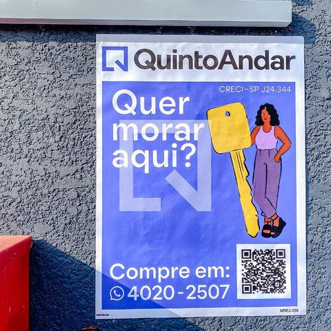 Apartamento à venda com 44m², 2 quartos e 1 vagaPlaquinha