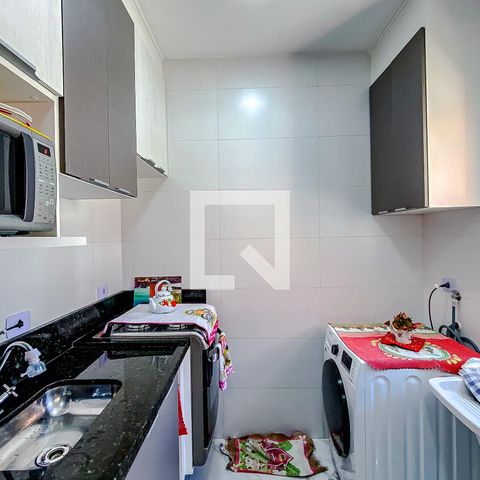 Apartamento à venda com 44m², 2 quartos e 1 vagaCozinha