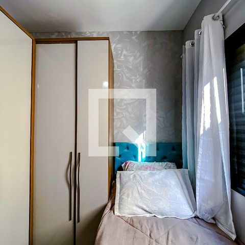 Apartamento à venda com 44m², 2 quartos e 1 vagaQuarto 1