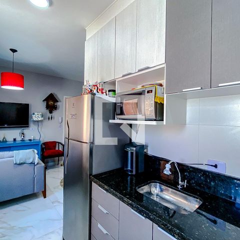 Apartamento à venda com 44m², 2 quartos e 1 vagaCozinha