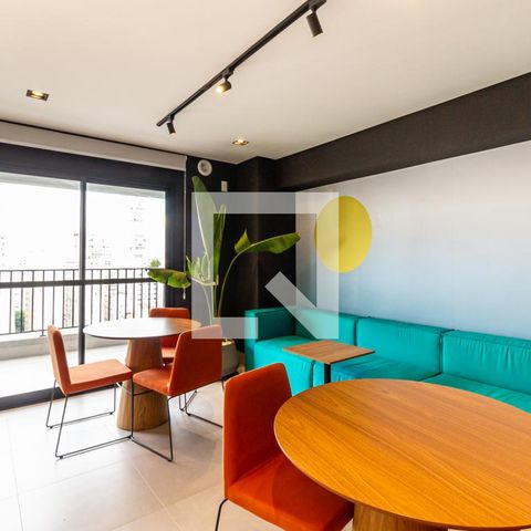 Studio para alugar com 25m², 1 quarto e sem vaga Studio para alugar com 25m², 1 quarto e sem vagaCoworking