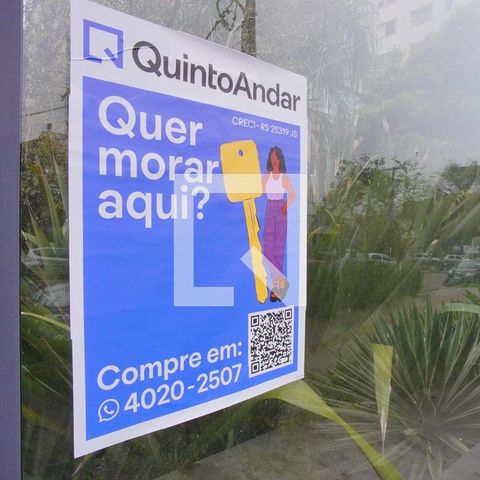 Apartamento à venda com 54m², 1 quarto e 1 vagaplaquinha