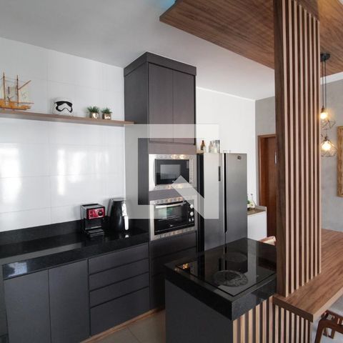 Casa para alugar com 120m², 2 quartos e 2 vagasCozinha