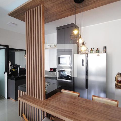 Casa para alugar com 120m², 2 quartos e 2 vagasCozinha