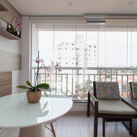 Apartamento à venda com 87m², 3 quartos e 2 vagasVista do Quarto 3