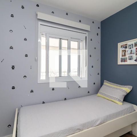 Apartamento à venda com 87m², 3 quartos e 2 vagasQuarto 3