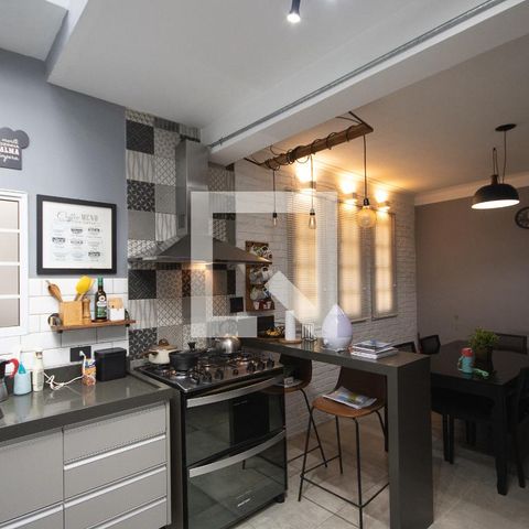 Casa à venda com 125m², 4 quartos e 2 vagas Casa à venda com 125m², 4 quartos e 2 vagasCozinha 2 casa 2