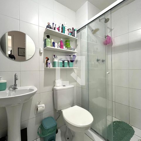 Apartamento à venda com 41m², 2 quartos e sem vaga Apartamento à venda com 41m², 2 quartos e sem vagaBanheiro