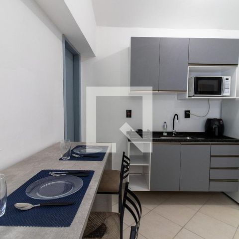 Studio para alugar com 19m², 1 quarto e sem vaga Studio para alugar com 19m², 1 quarto e sem vagaCozinha