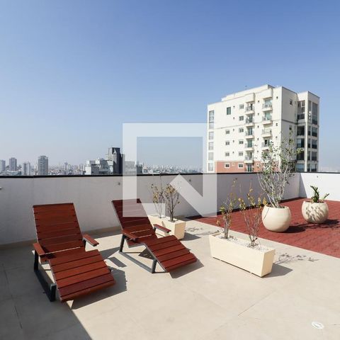 Apartamento à venda com 32m², 1 quarto e sem vagaTerraço