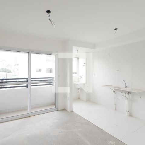 Apartamento à venda com 32m², 1 quarto e sem vaga Apartamento à venda com 32m², 1 quarto e sem vagaSala/Cozinha/Área de Serviço