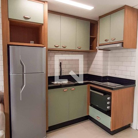 Apartamento à venda com 24m², 1 quarto e sem vaga Apartamento à venda com 24m², 1 quarto e sem vagaCozinha