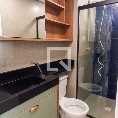 Apartamento à venda com 24m², 1 quarto e sem vaga Apartamento à venda com 24m², 1 quarto e sem vagaBanheiro