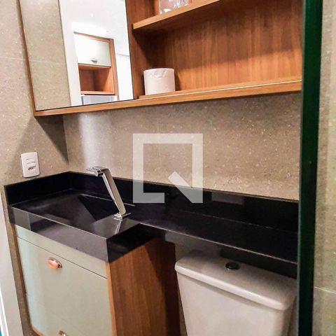 Apartamento à venda com 24m², 1 quarto e sem vaga Apartamento à venda com 24m², 1 quarto e sem vagaBanheiro