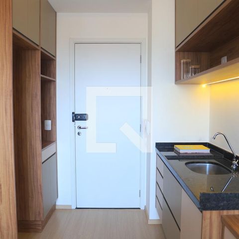 Apartamento à venda com 29m², 1 quarto e sem vagaCozinha