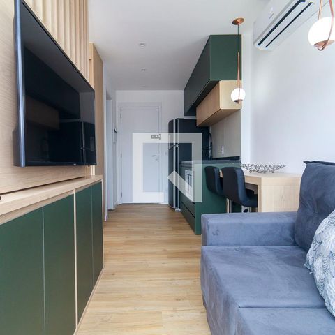 Studio à venda com 28m², 1 quarto e sem vaga Studio à venda com 28m², 1 quarto e sem vagaStudio