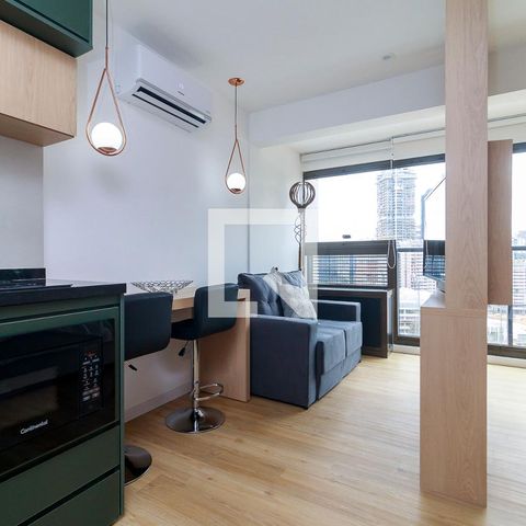 Studio à venda com 28m², 1 quarto e sem vaga Studio à venda com 28m², 1 quarto e sem vagaStudio