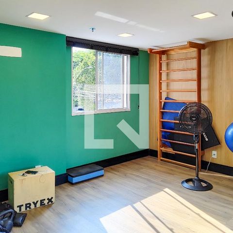 Apartamento à venda com 46m², 2 quartos e sem vagaÁrea comum - Academia