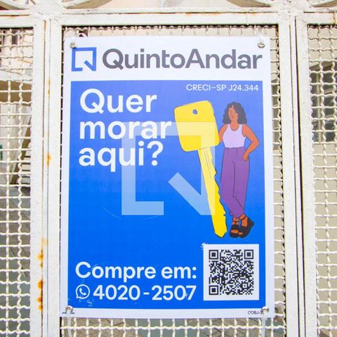 Casa para alugar com 278m², 3 quartos e 5 vagasPlaquinha instalada na fachada