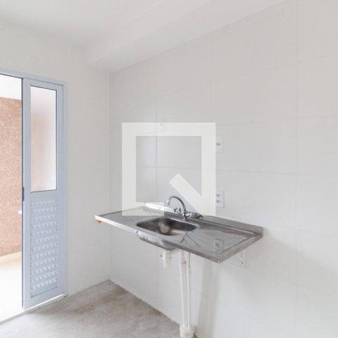Apartamento para alugar com 44m², 2 quartos e 1 vagaCozinha Americana 