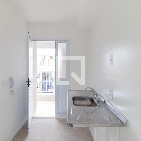 Apartamento para alugar com 44m², 2 quartos e 1 vagaCozinha Americana 