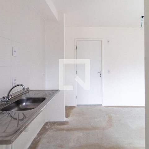 Apartamento para alugar com 44m², 2 quartos e 1 vagaCozinha Americana 