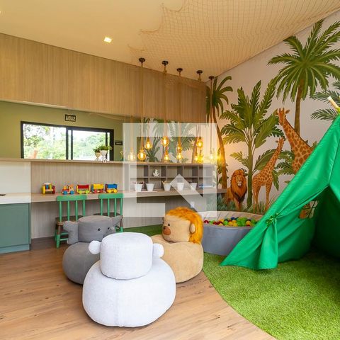Casa de condomínio à venda com 138m², 3 quartos e 2 vagasÁrea comum - Brinquedoteca