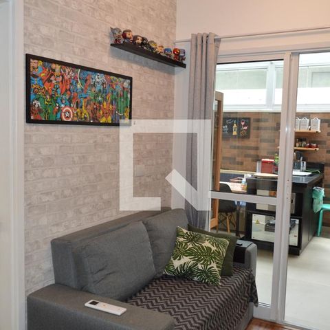 Apartamento à venda com 40m², 1 quarto e 1 vagaSala