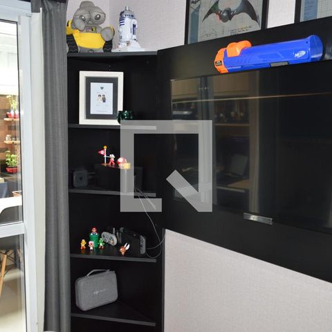 Apartamento à venda com 40m², 1 quarto e 1 vagaQuarto