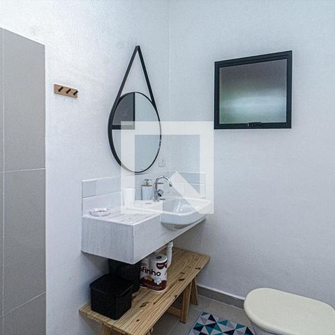 Apartamento à venda com 50m², 1 quarto e sem vaga Apartamento à venda com 50m², 1 quarto e sem vagaBanheiro Social