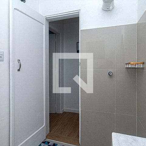Apartamento à venda com 50m², 1 quarto e sem vaga Apartamento à venda com 50m², 1 quarto e sem vagaBanheiro Social