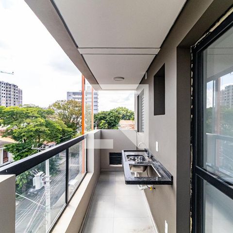 Apartamento à venda com 38m², 1 quarto e sem vaga Apartamento à venda com 38m², 1 quarto e sem vagaVaranda