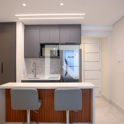 Studio à venda com 34m², 1 quarto e 1 vaga Studio à venda com 34m², 1 quarto e 1 vagaCozinha