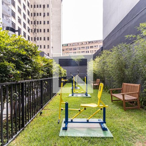Studio à venda com 24m², 1 quarto e 1 vagaEspaço Fitness