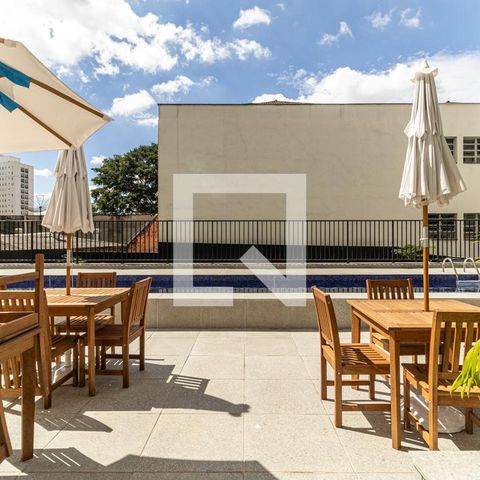 Studio à venda com 24m², 1 quarto e 1 vagaPiscina