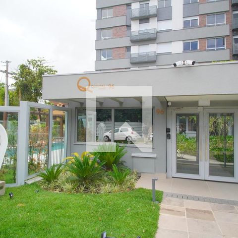Studio para alugar com 30m², 1 quarto e 1 vagaFachada e Portaria