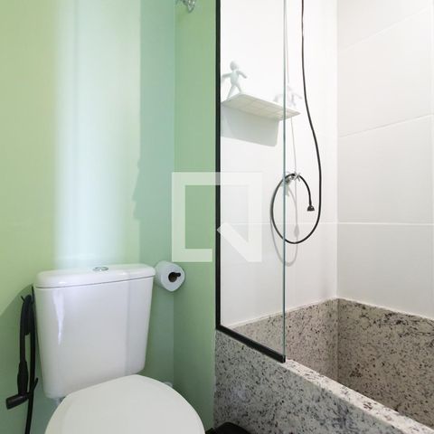 Studio à venda com 15m², 1 quarto e sem vaga Studio à venda com 15m², 1 quarto e sem vagaBanheiro