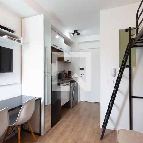 Studio à venda com 15m², 1 quarto e sem vaga Studio à venda com 15m², 1 quarto e sem vagaStudio
