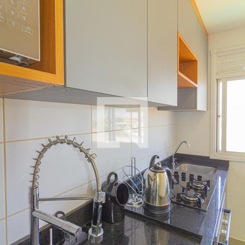 Apartamento para alugar com 45m², 2 quartos e 1 vaga Apartamento para alugar com 45m², 2 quartos e 1 vagaCozinha e Área de Serviço