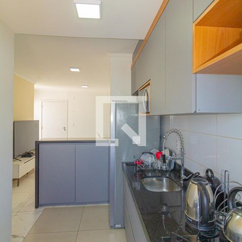 Apartamento para alugar com 45m², 2 quartos e 1 vaga Apartamento para alugar com 45m², 2 quartos e 1 vagaCozinha e Área de Serviço